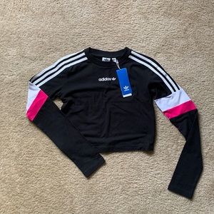 Adidas Crop Top Long Sleeve